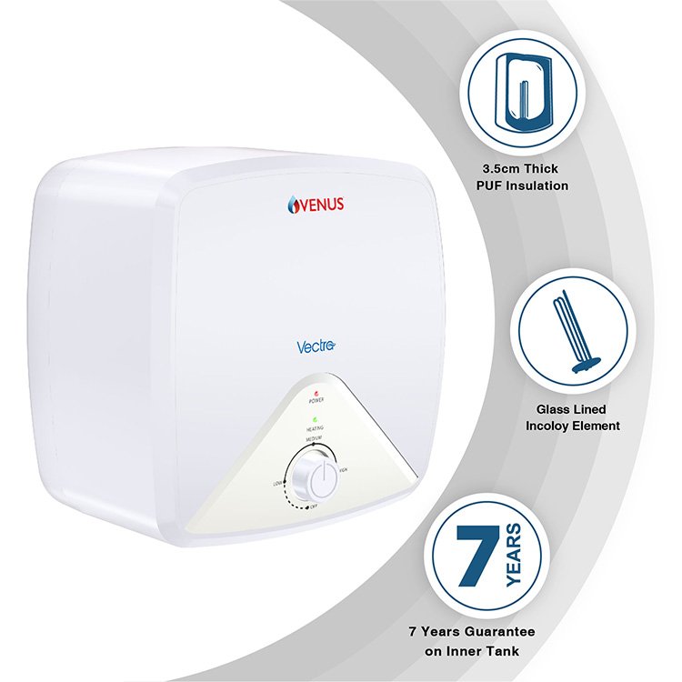 Venus Vectra 15 Liter storage water heaters - COOLINDIA MART (COOLINDIA ...