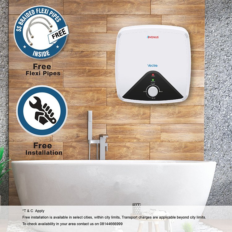 Venus Vectra 15 Liter storage water heaters - COOLINDIA MART (COOLINDIA ...