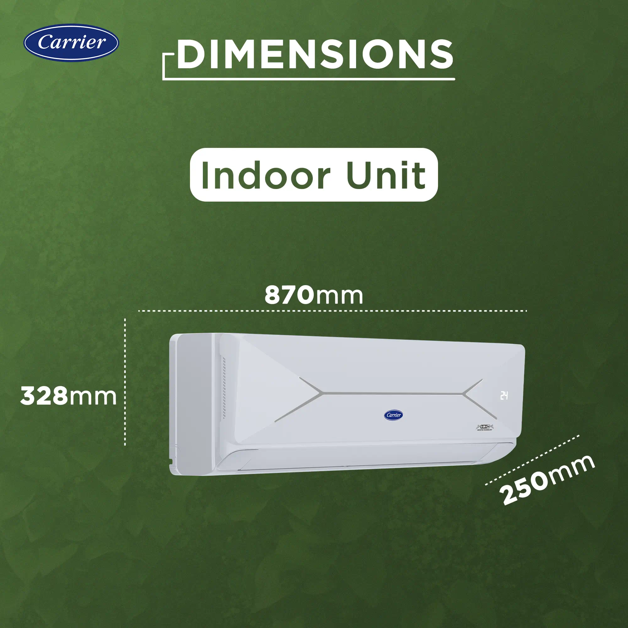 Carrier 1.5 ton 3 Star Inverter Split AC-19K XPERT EDGE FXi - Image 9