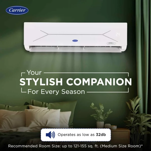 Carrier 12K Xcel Edge Fxi 1.0 Ton 3 Star Inverter Split Ac (R32) - Image 2