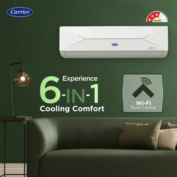 Carrier 12K Xcel Edge Fxi 1.0 Ton 3 Star Inverter Split Ac (R32) - Image 4