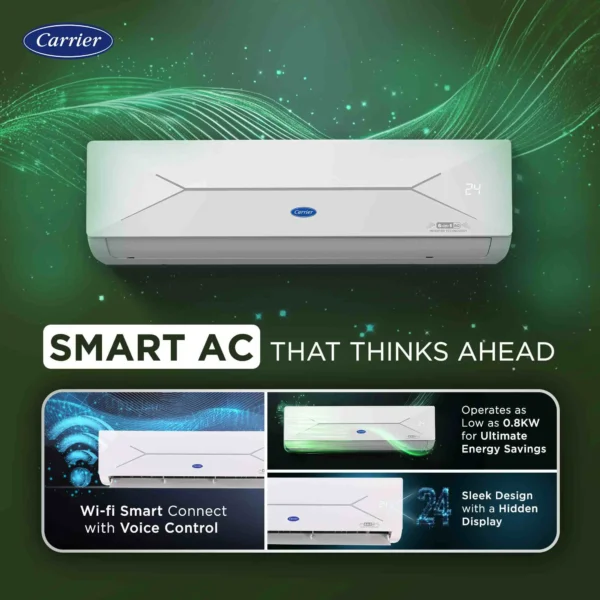 Carrier 12K Xcel Edge Fxi 1.0 Ton 3 Star Inverter Split Ac (R32) - Image 5
