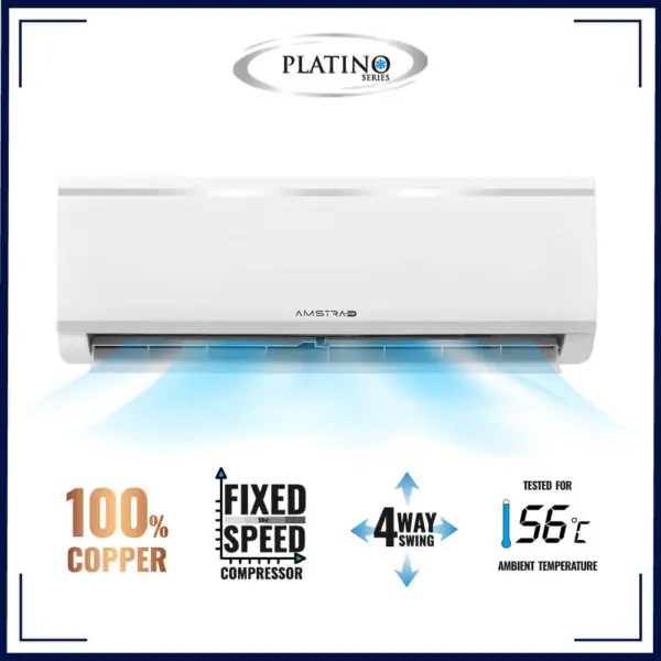 Amstrad Platino 2.0 Ton 2 Star Non-Inverter Split Air Conditioner(AMSF2524)