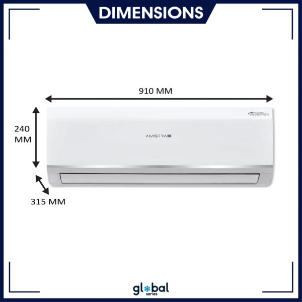Amstrad Global 2.0 Ton 3 Star Inverter Split Air Conditioner(AMS25Gi3) - Image 2
