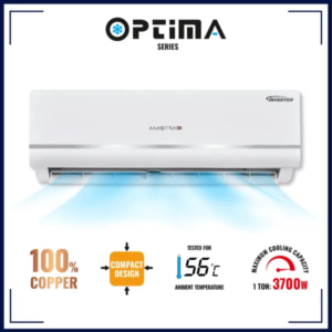 Amstrad Optima 1.0 Ton 3 Star Inverter Split Ac- (AMSi1231C)