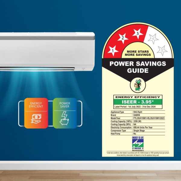Daikin FTL35U 1.0 Ton 3 Star Fixed Speed Split AC - Image 5