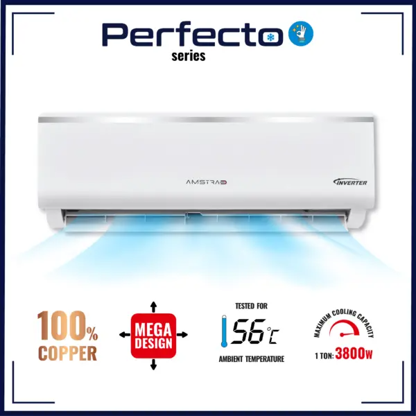 Amstrad Perfecto 1.0 Ton 3 Star Inverter Split Ac (AMSi1332C)