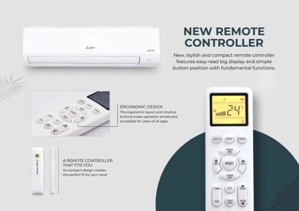 Mitsubishi MS-AGZ13VF 1.0 ton 3 Star non inverter split Ac - Image 7