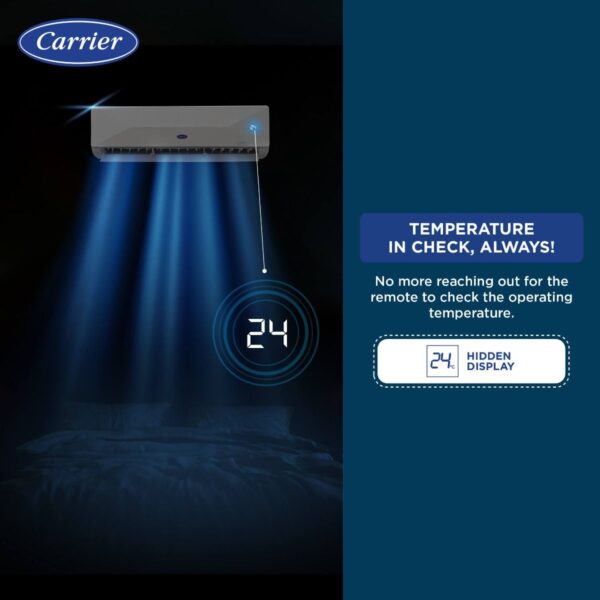 Carrier 24K Xcel Edge Exi 2.0 Ton 3 Star Inverter Split Ac (R32) - Image 9