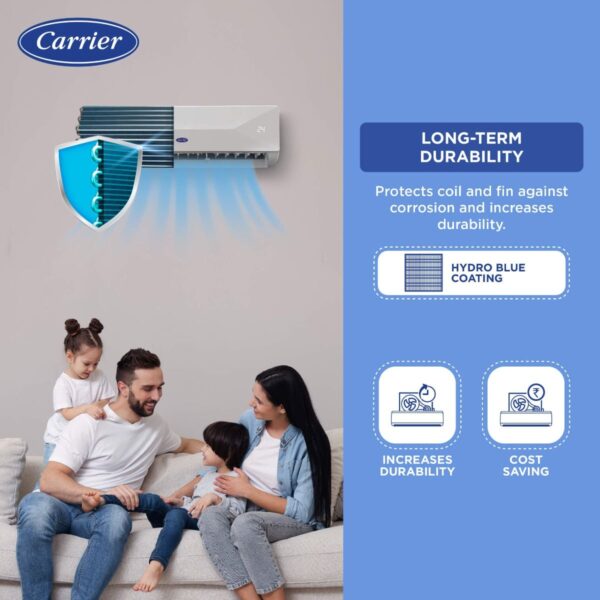 Carrier 12K Xtreme Edge Ex 1.0 Ton 3 Star non inverter Split A (R32)CAS12XE3R33F0 - Image 6