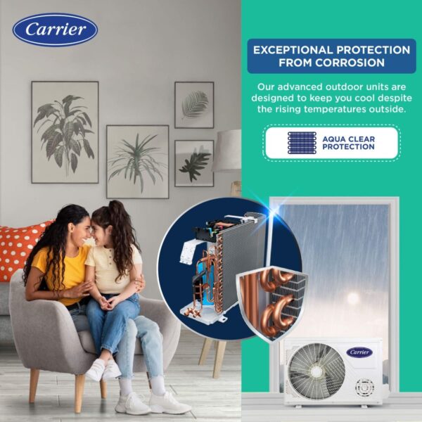 Carrier 12K Xtreme Edge Ex 1.0 Ton 3 Star non inverter Split A (R32)CAS12XE3R33F0 - Image 9
