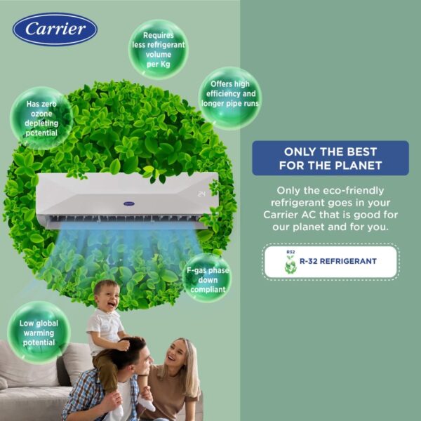 Carrier 12K Xtreme Edge Ex 1.0 Ton 3 Star non inverter Split A (R32)CAS12XE3R33F0 - Image 10